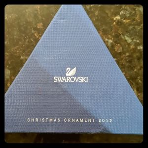 New 2012 Swarovski Ornament